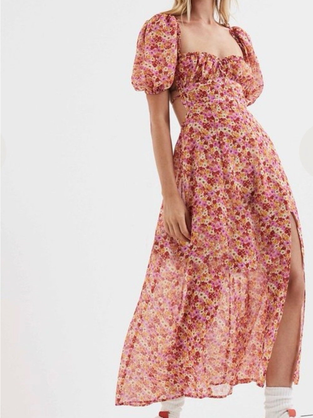 For Love and Lemons Felicia Midi Dress